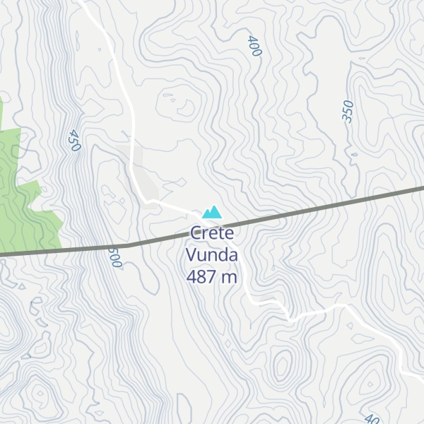 Map of Crete Vunda