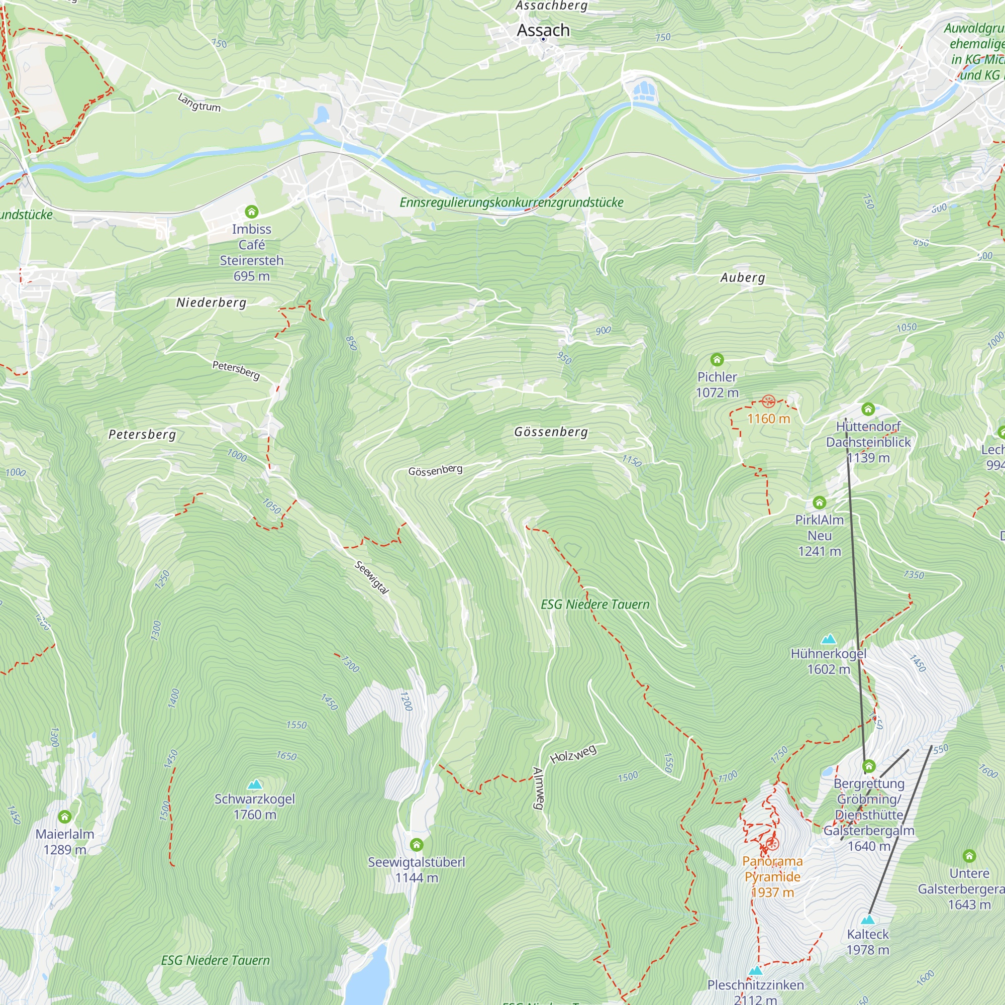 Alpenblick map