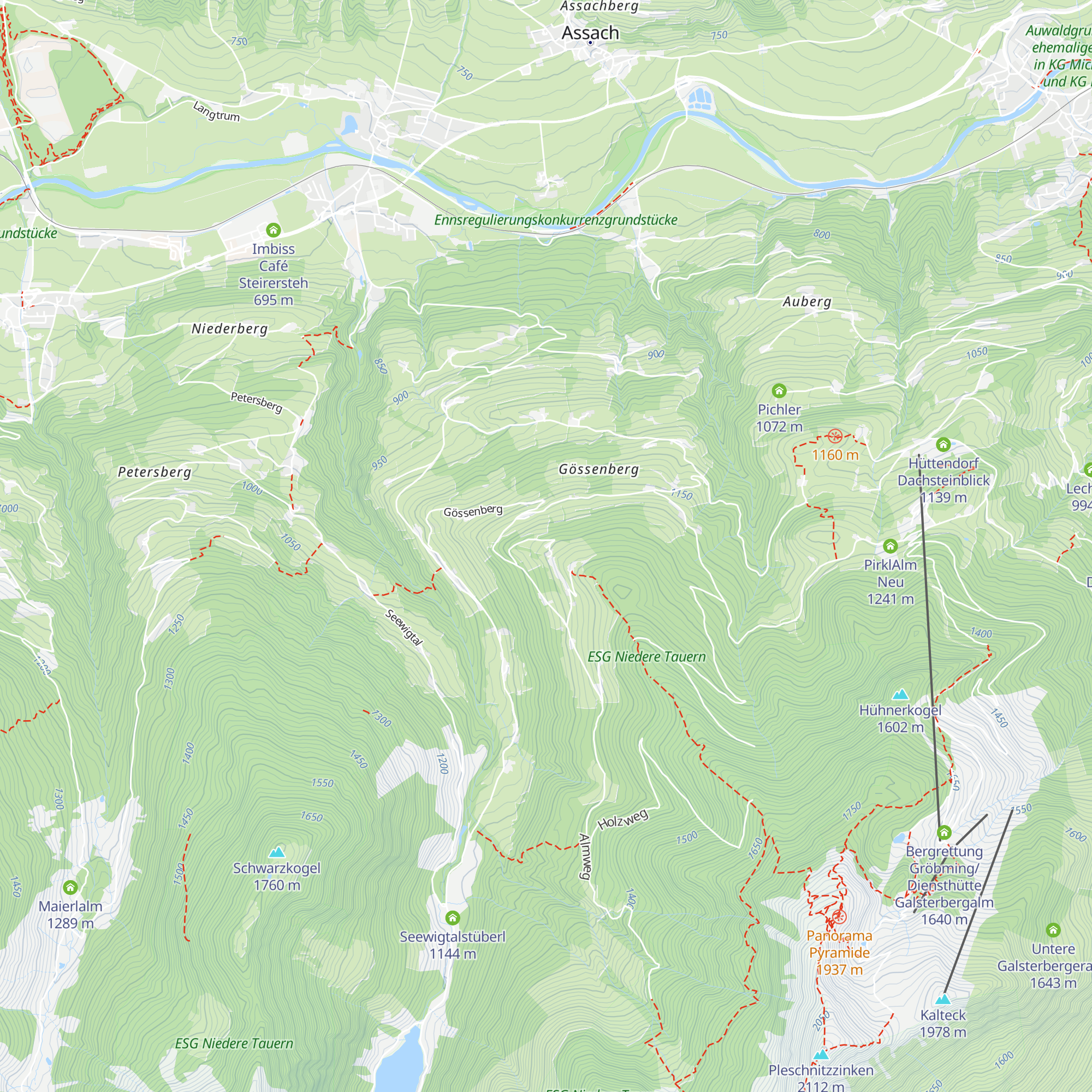 Alpenblick map