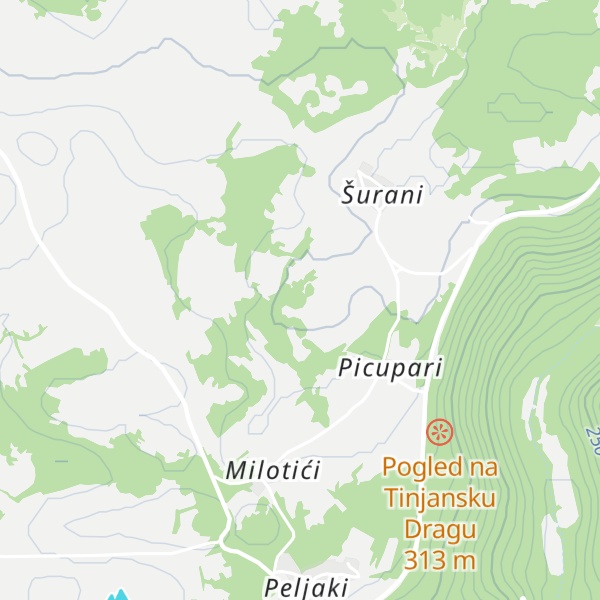 Map of Crkvena glavica
