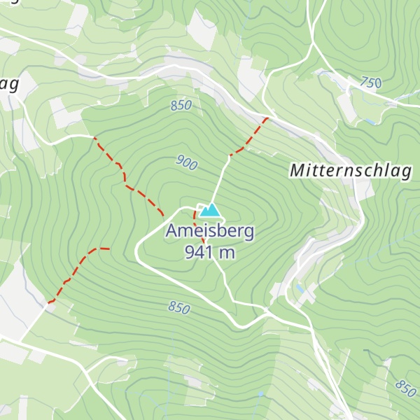 Map of Ameisberg