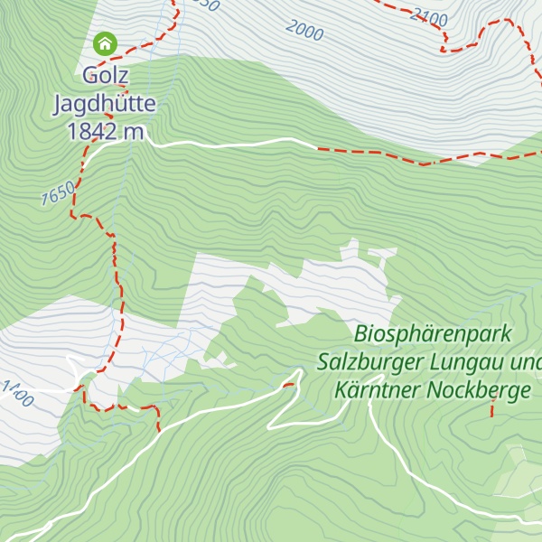 Map of Radergaßhütte