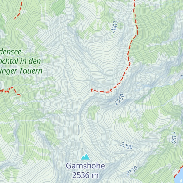 Map of Gamskarspitze