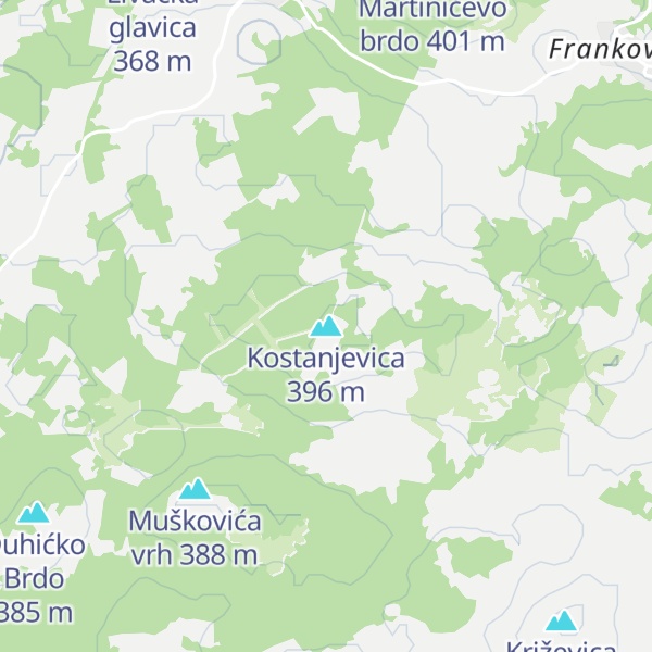 Map of Kostanjevica
