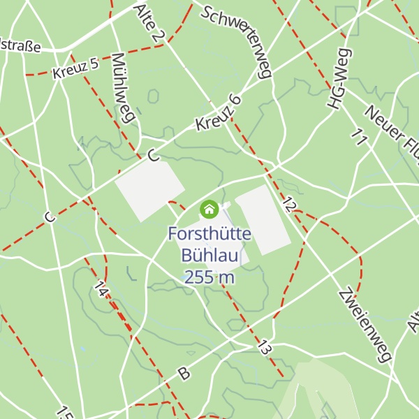 Map of Forsthütte Bühlau