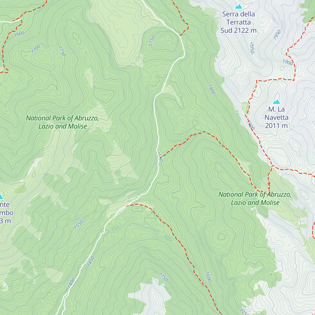 Rifugio Prato Rosso map