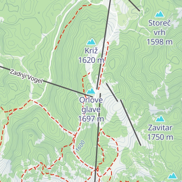 Map of Orlove glave