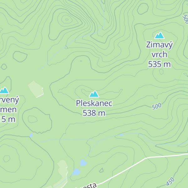 Map of Pleskanec