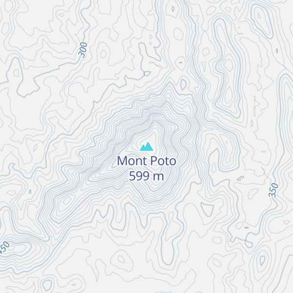 Map of Mont Poto