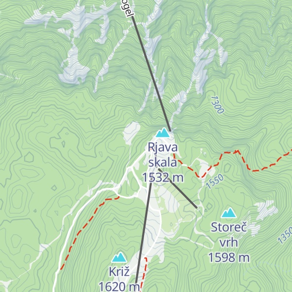 Map of Koča Murka