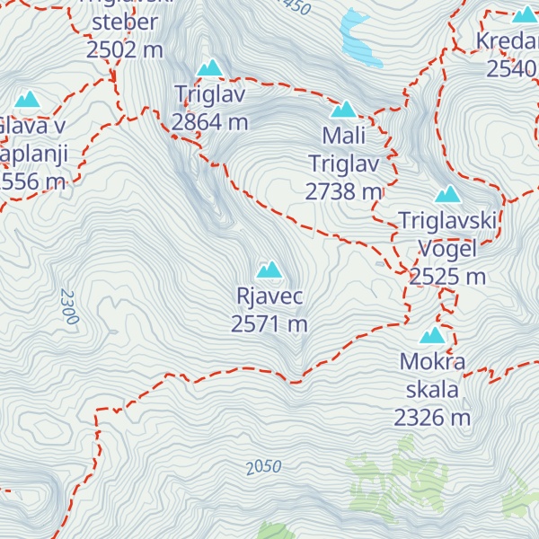 Map of Rjavec