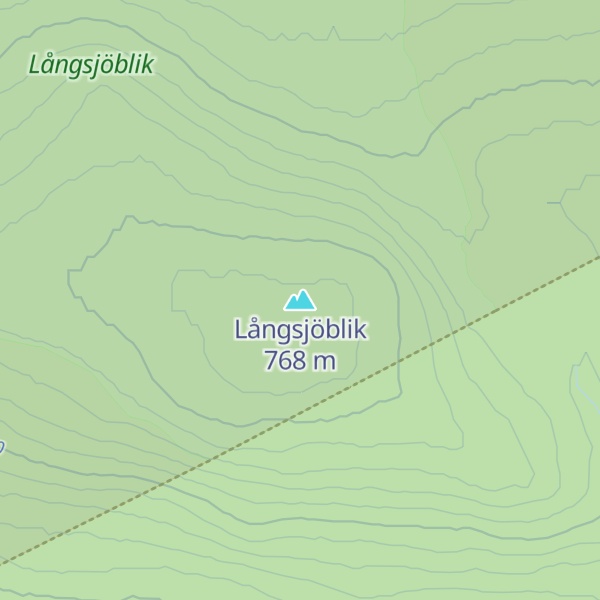 Map of Långsjöblik