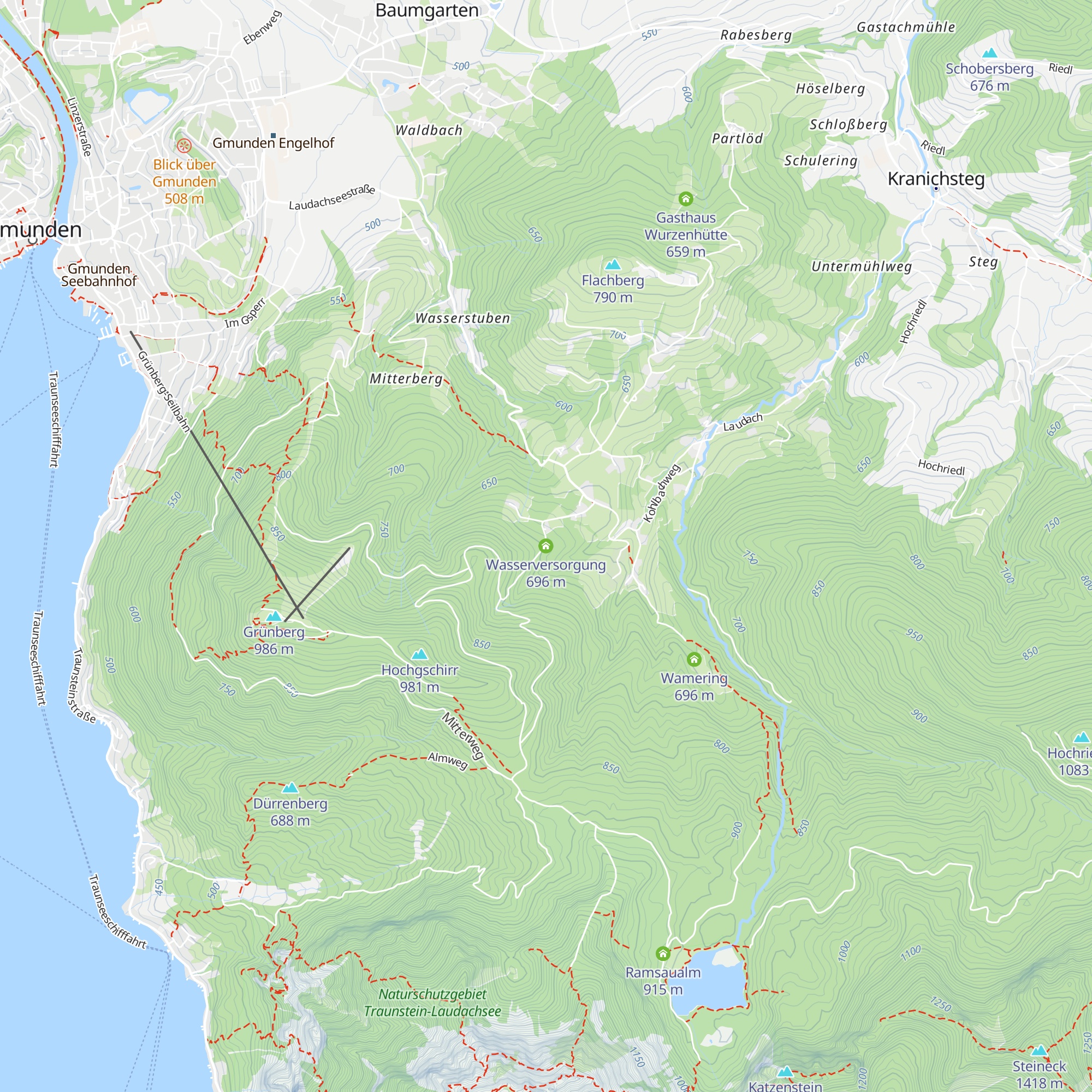 Wasserversorgung map