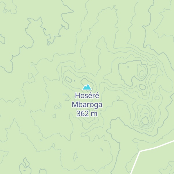 Map of Hoséré Mbaroga