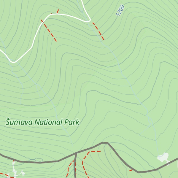 Map of Ptačí skála