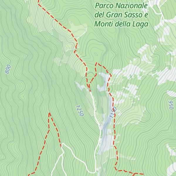 Map of Monte Picca