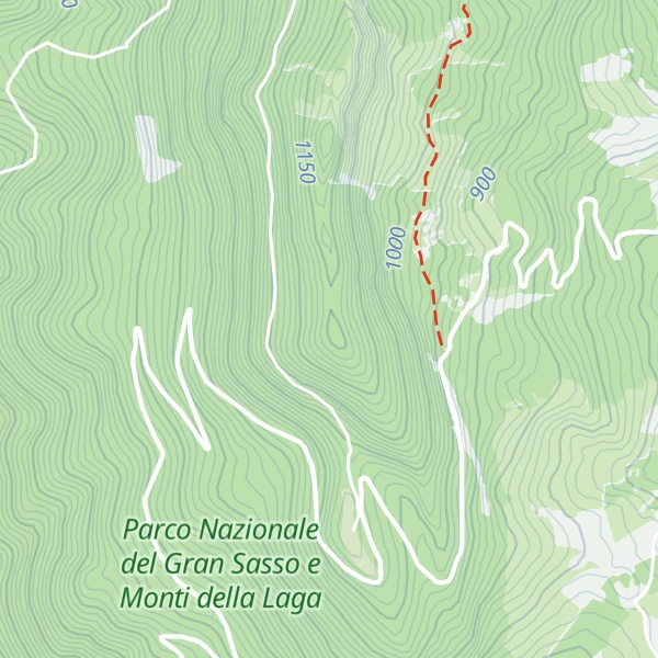 Map of Monte Pietra Corniale