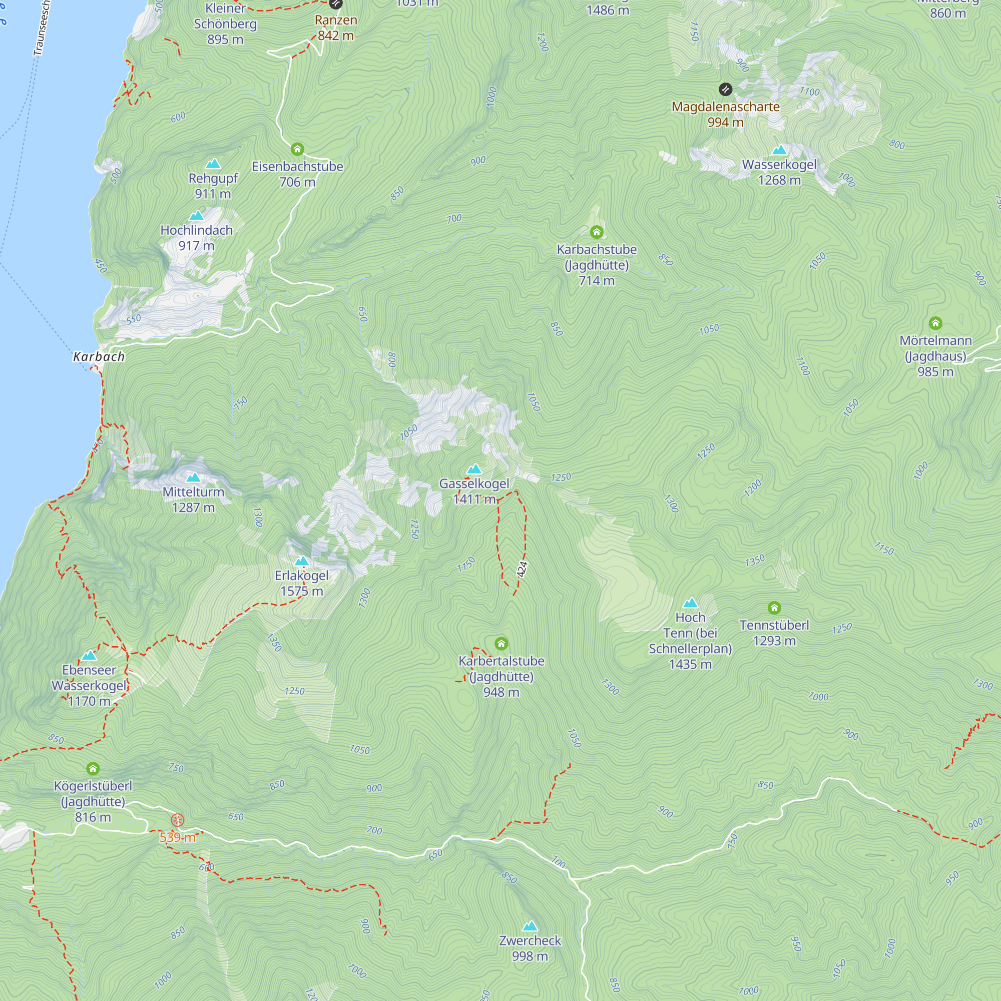 Gasselhütte map
