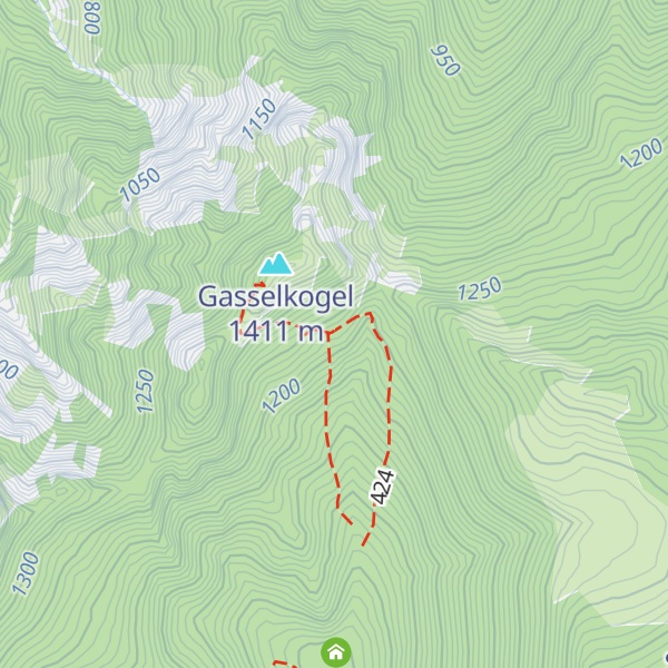 Map of Gasselhütte