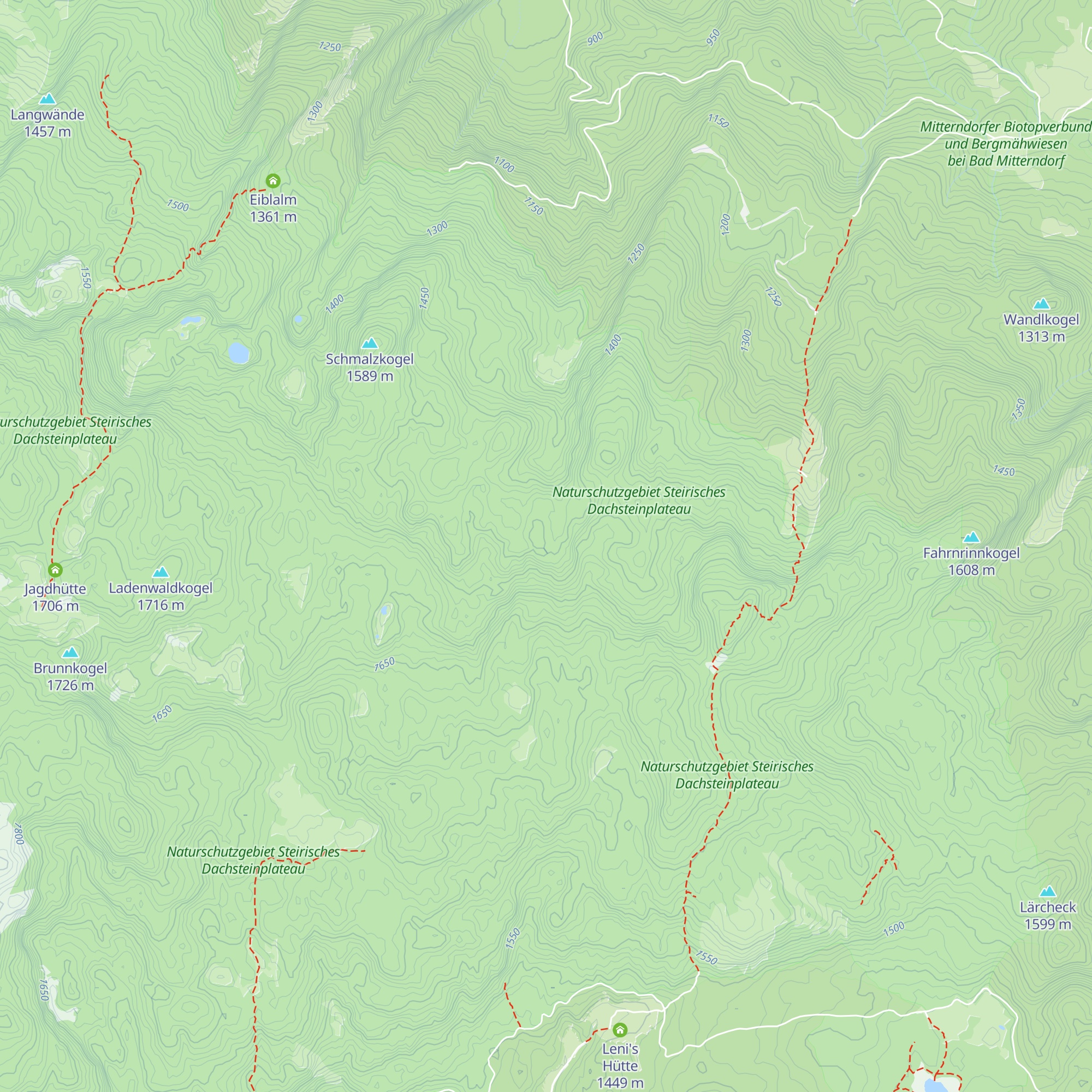 Jagdhütte Achlesbrunn map