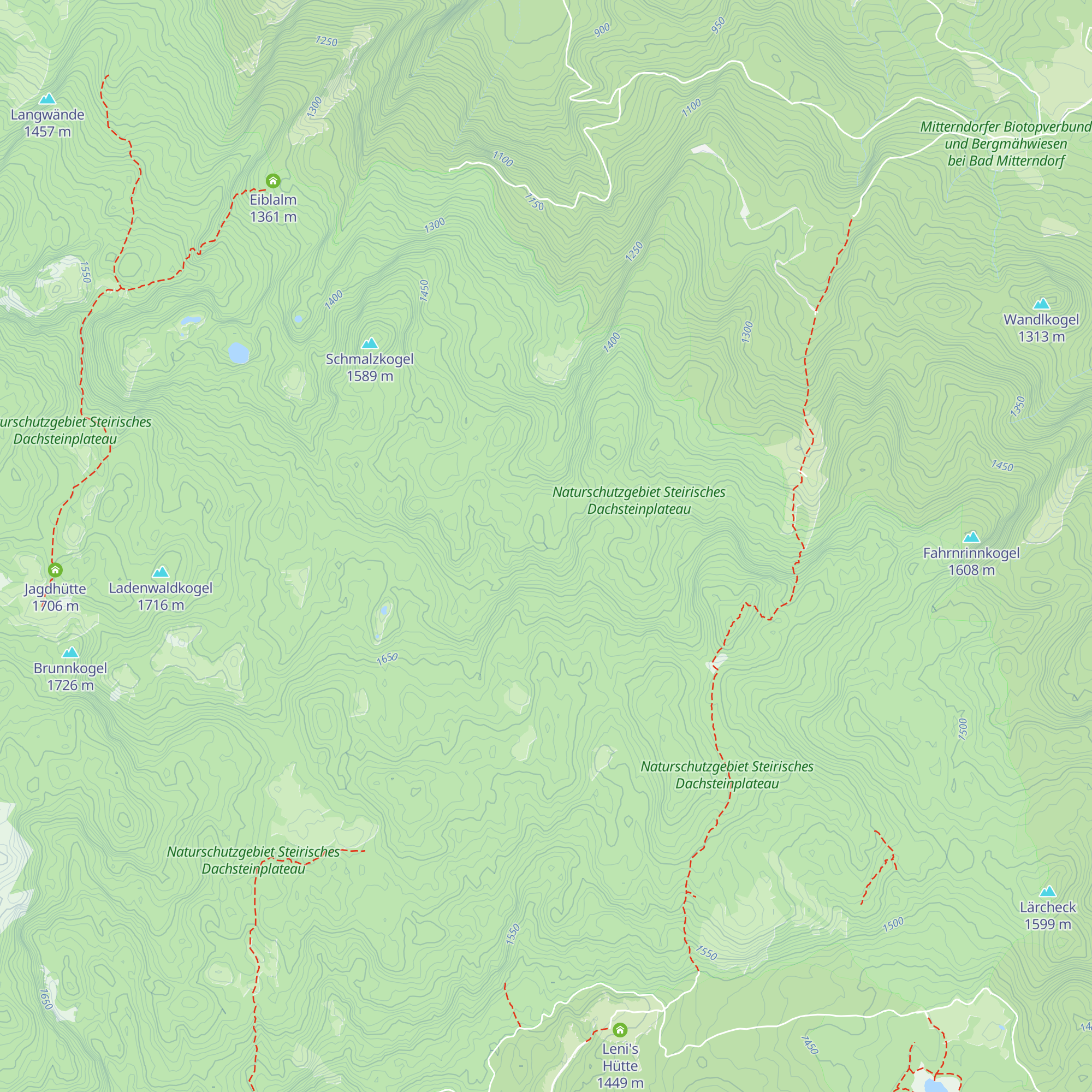 Jagdhütte Achlesbrunn map