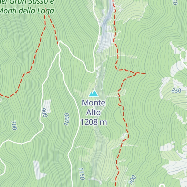 Map of Monte Alto
