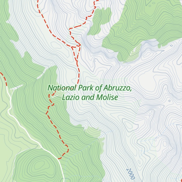 Map of Serra Della Terrata