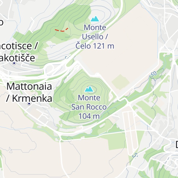 Map of Monte San Rocco