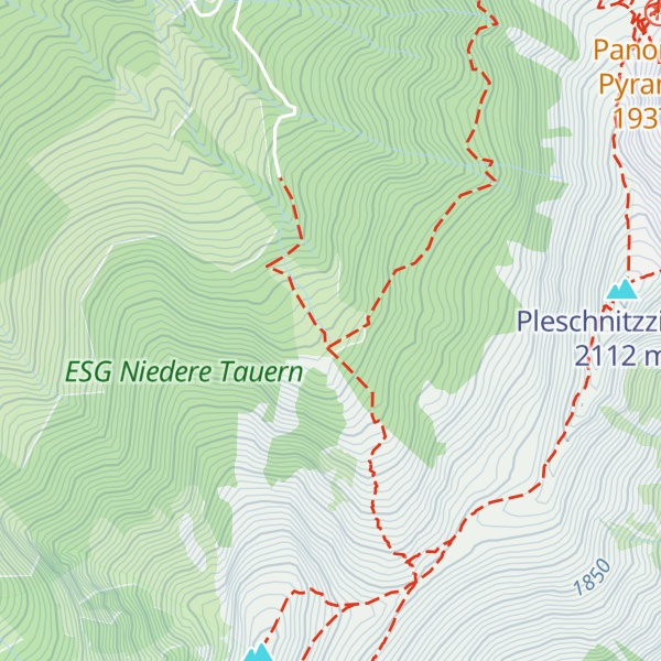 Map of Pleschnitzalm