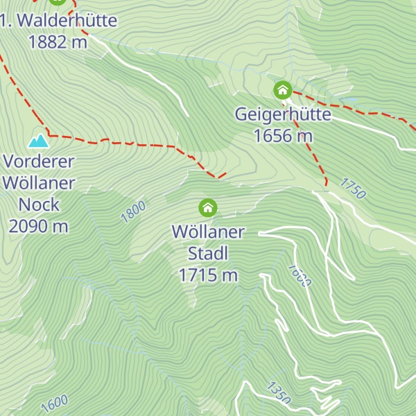 Map of Wöllaner Stadl