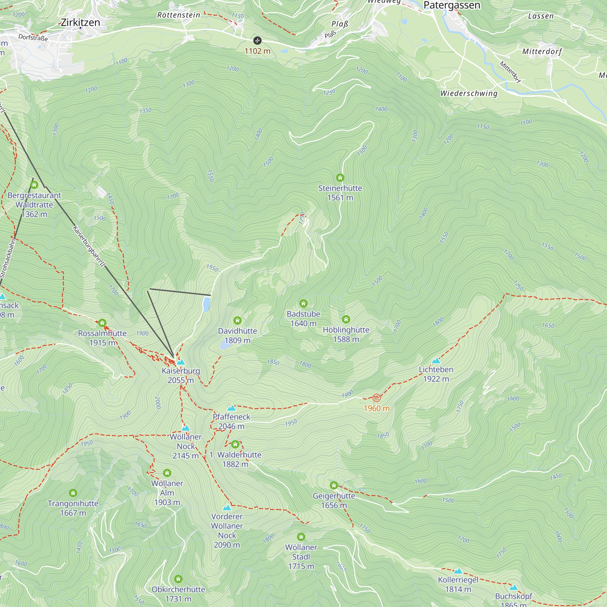 Badstube map