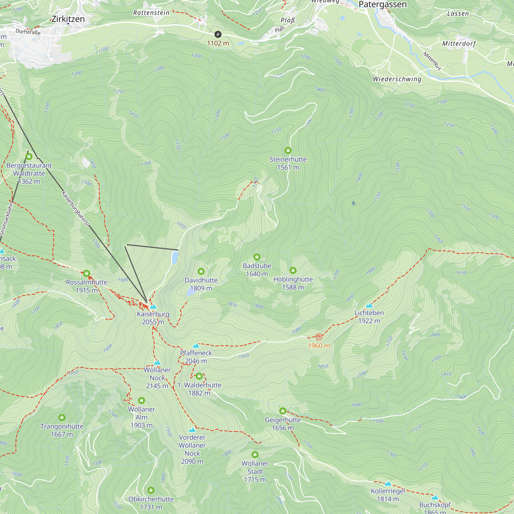 Badstube map