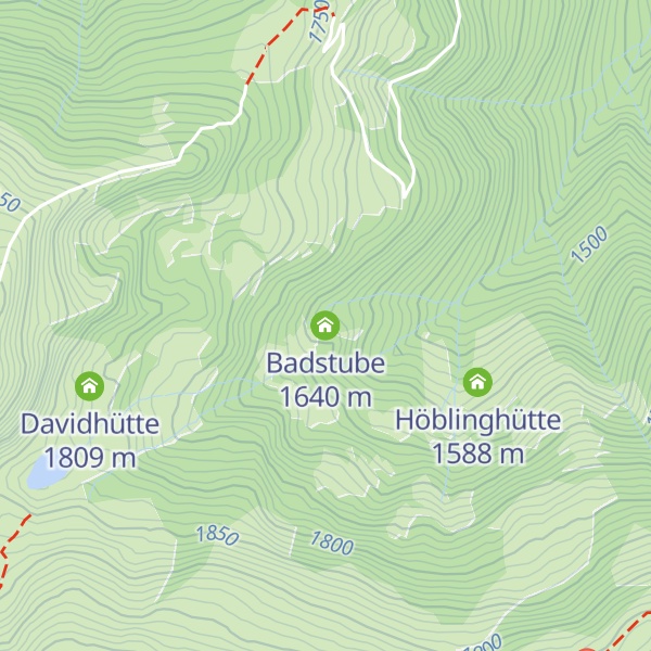 Map of Badstube