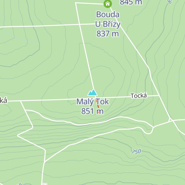 Map of Malý Tok