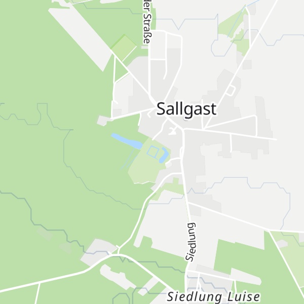 Map of Schloss Sallgast