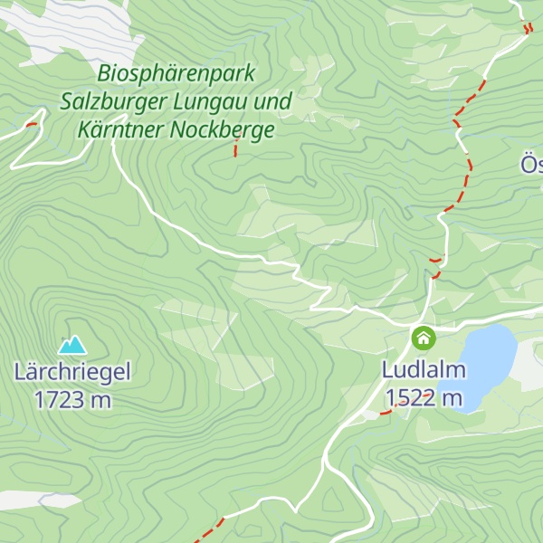 Map of Larahütte