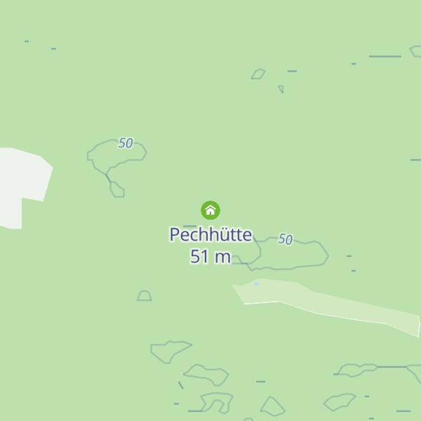 Map of Pechhütte
