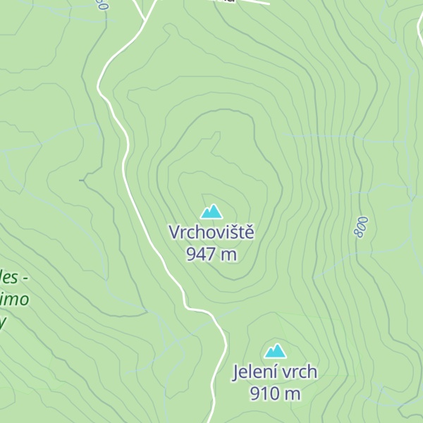 Map of Vrchoviště