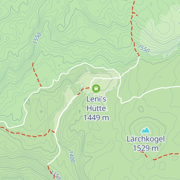 Map of Ritzingerhütte