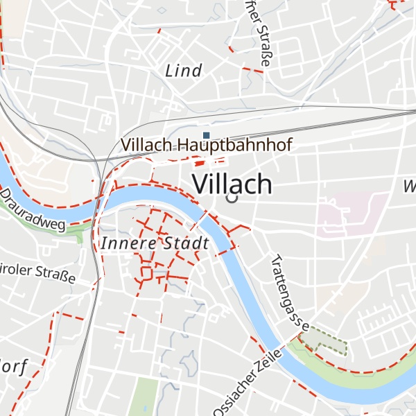 Map of Tourismusinformation Villach Stadt
