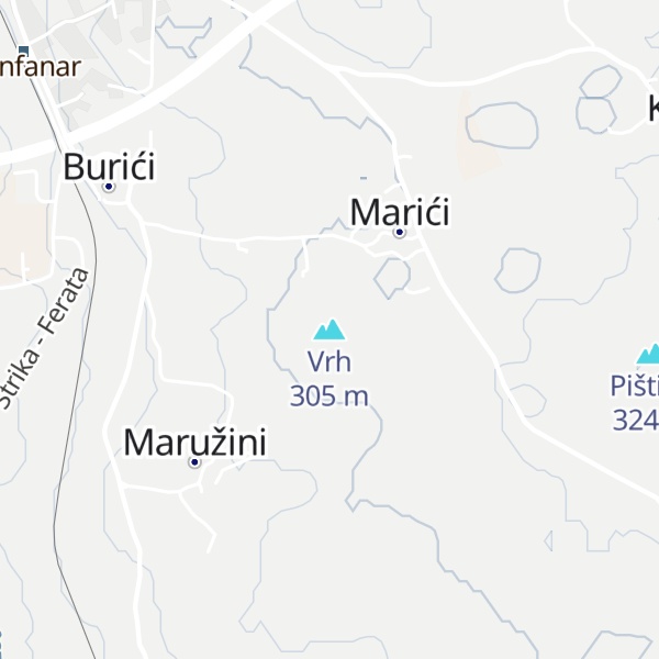 Map of Vrh