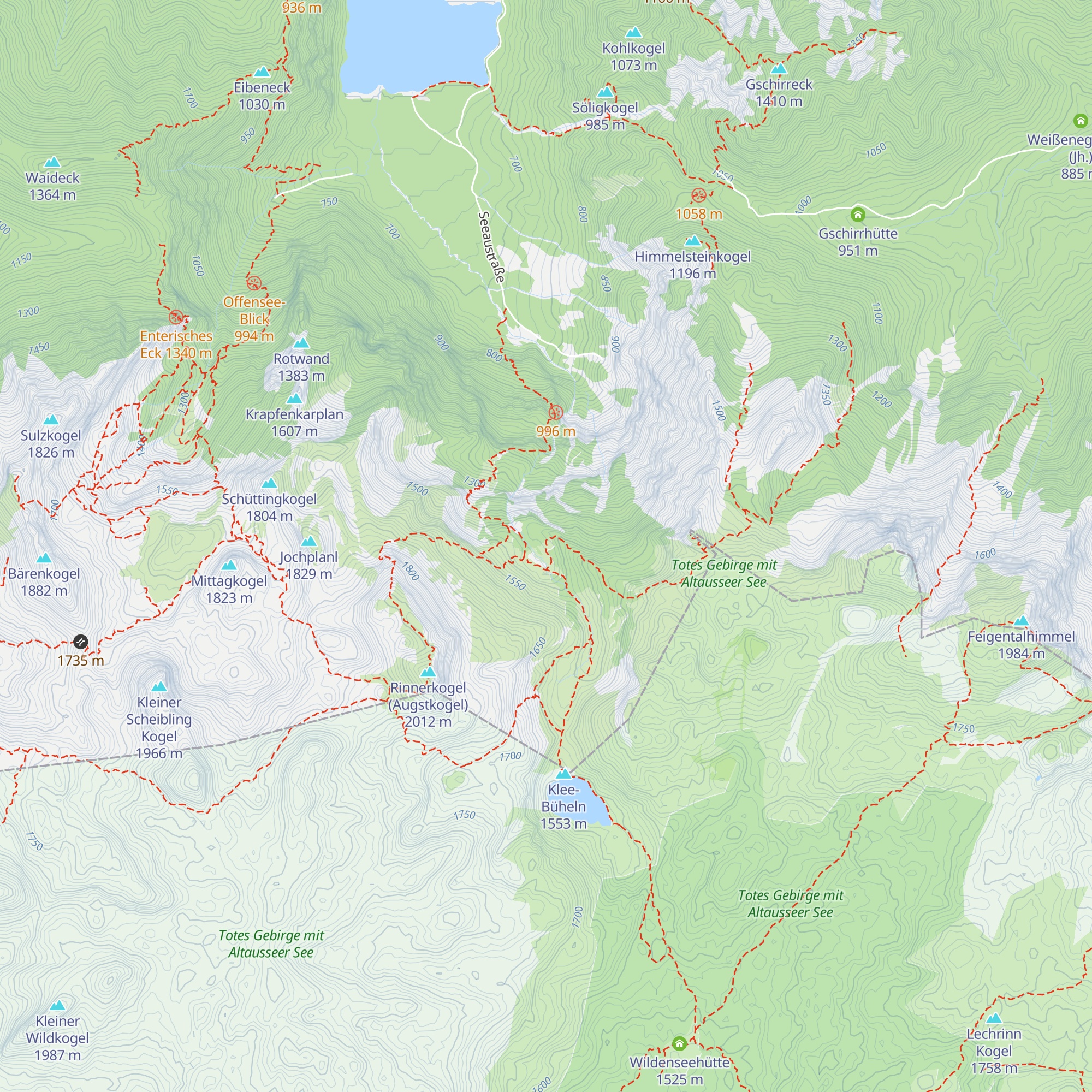 Rinnerstüberl map