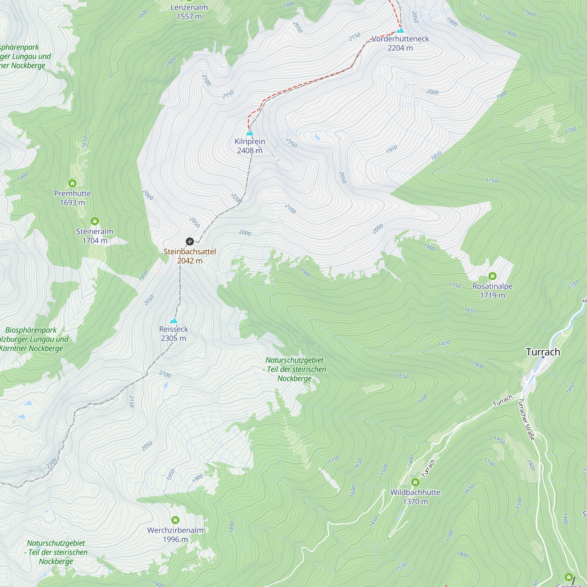 Steinbachhütte map