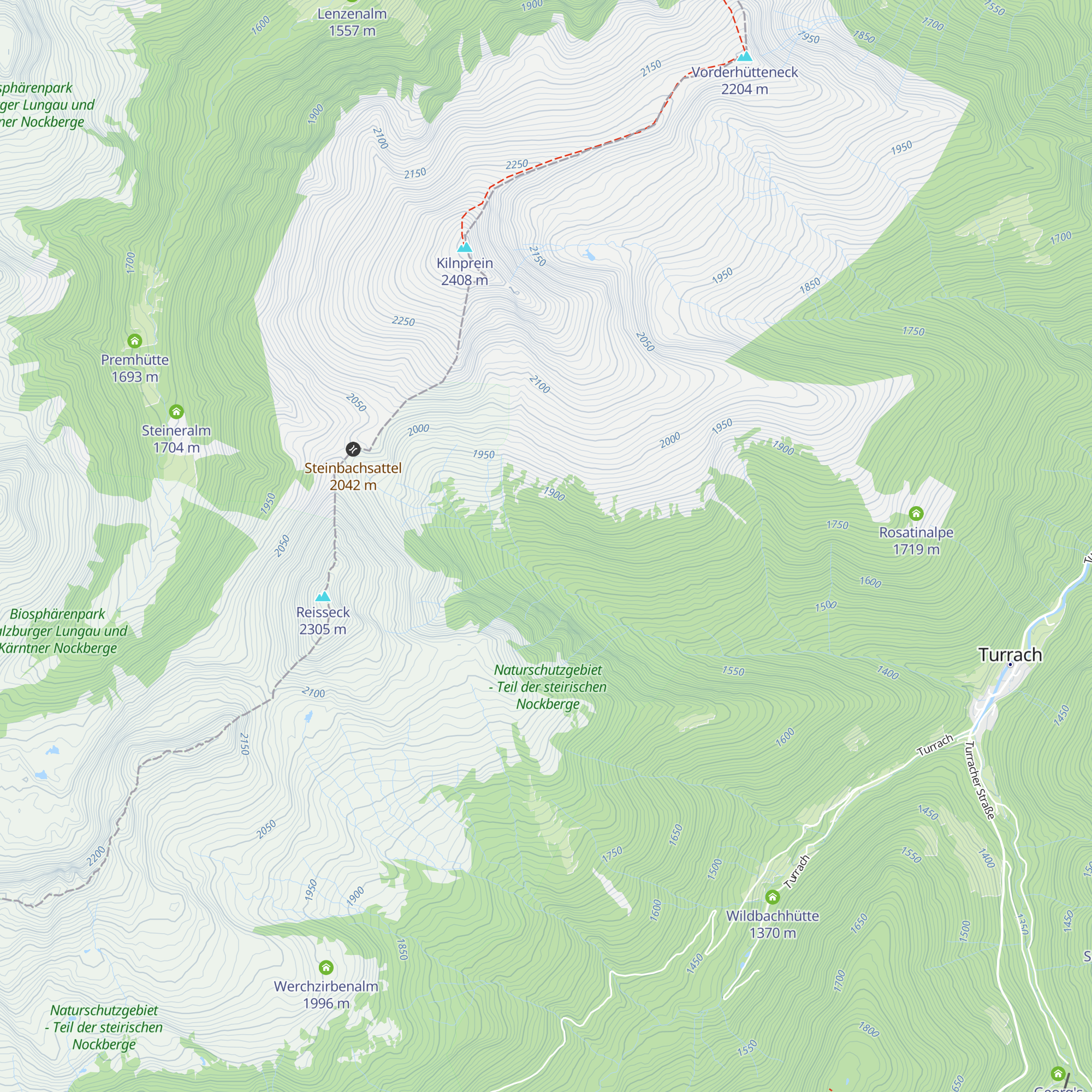 Steinbachhütte map