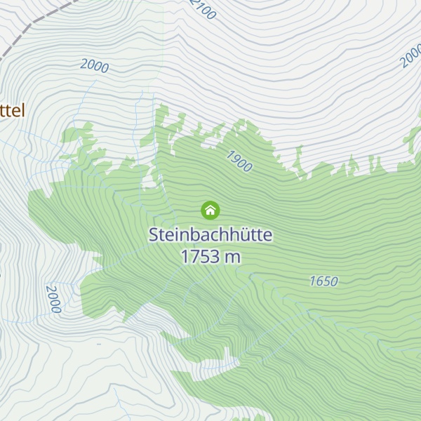 Map of Steinbachhütte