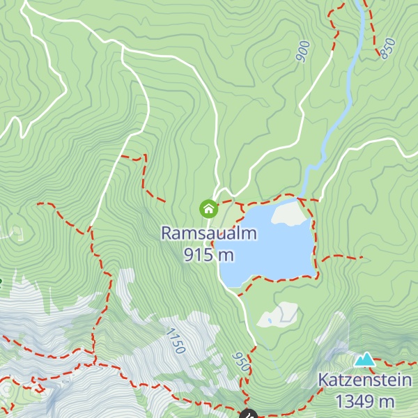 Map of Ramsaualm