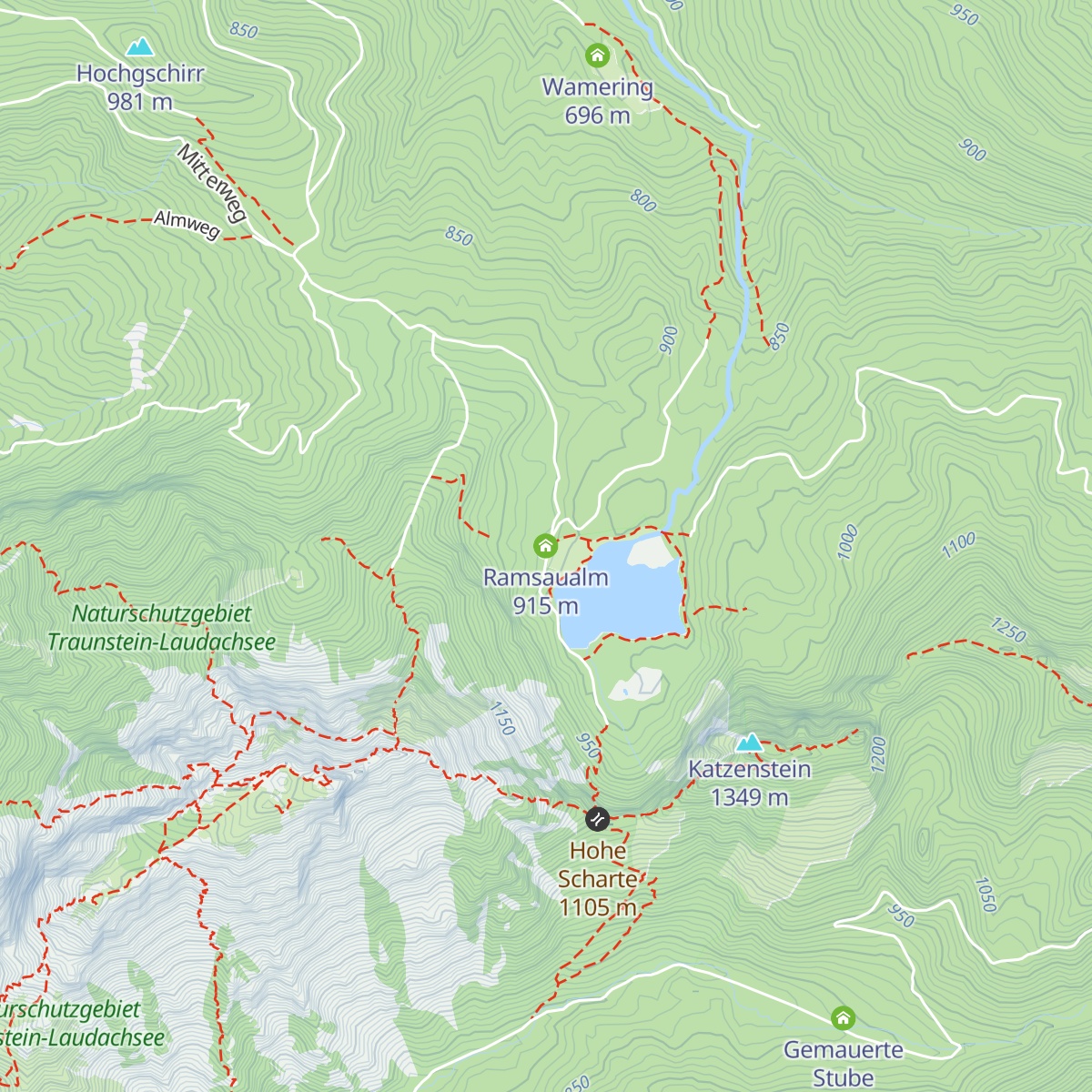 Ramsaualm map