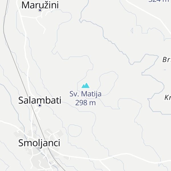 Map of Sv. Matija