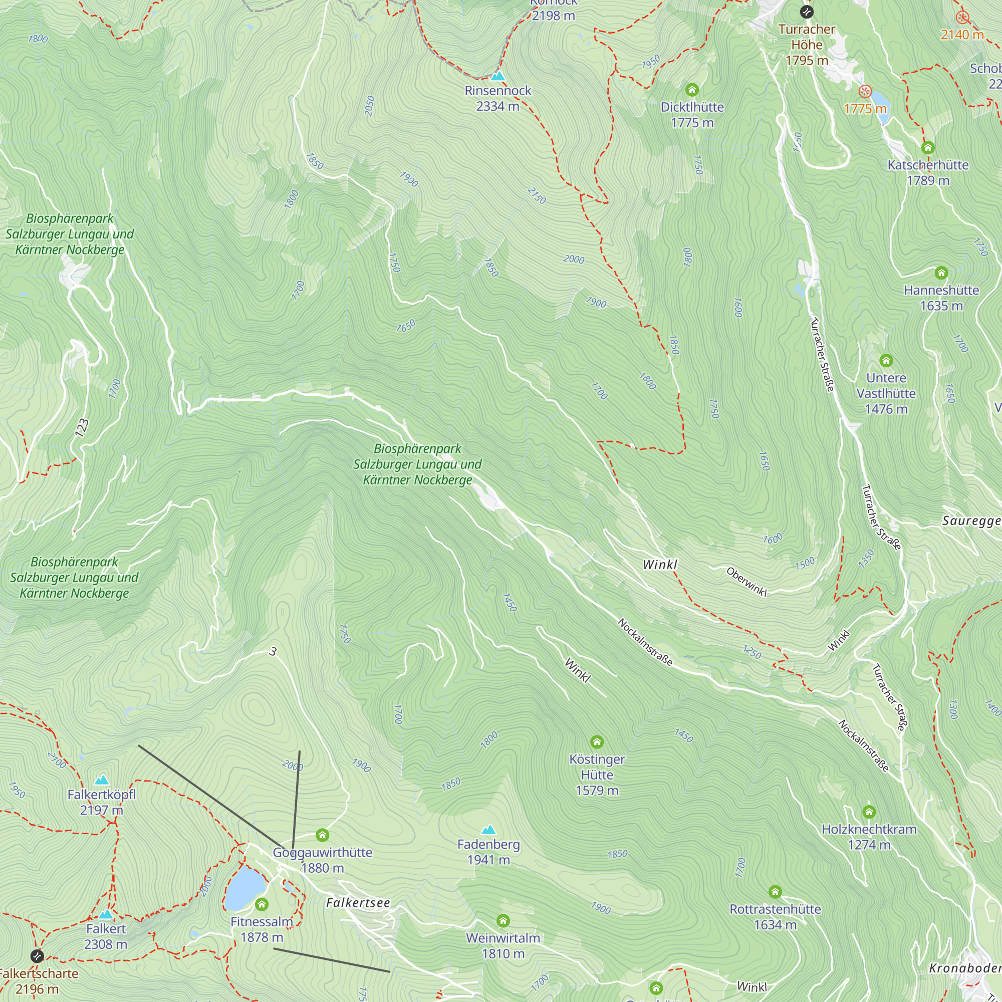 Mauthaus map