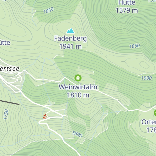 Map of Weinwirtalm